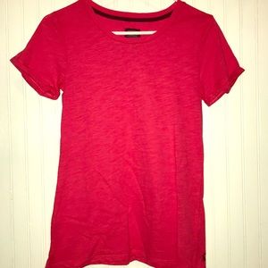 Hot pink tee shirt